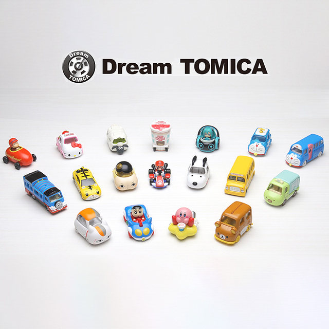 TOMY Domeka Dream Mario Chiikawa Star Kabi Hatsune Miku Alloy Car Model Toys