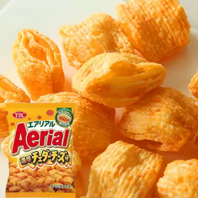 Japan imported snacks Nabisco YBCAerial fragrant cheese four-layer hollow crisps puffed 70g