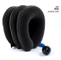 Three-layer full velvet cervical traction device Inflatable neck support Cervical traction device inflatable swan neck support U-shaped pillow