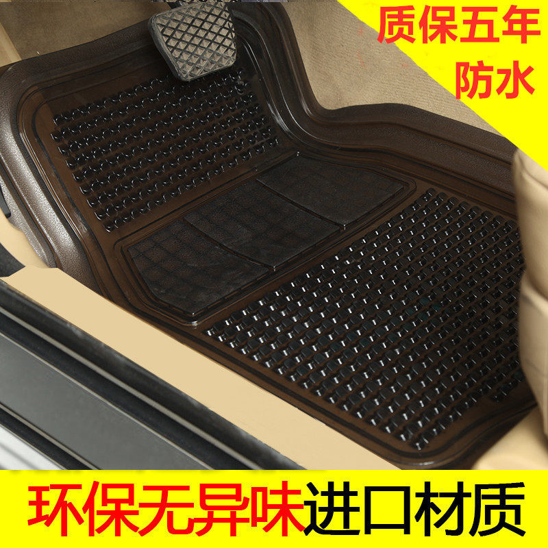 Environmental protection PVC plastic foot pad for car car universal waterproof transparent foot pad plastic rubber latex foot pad