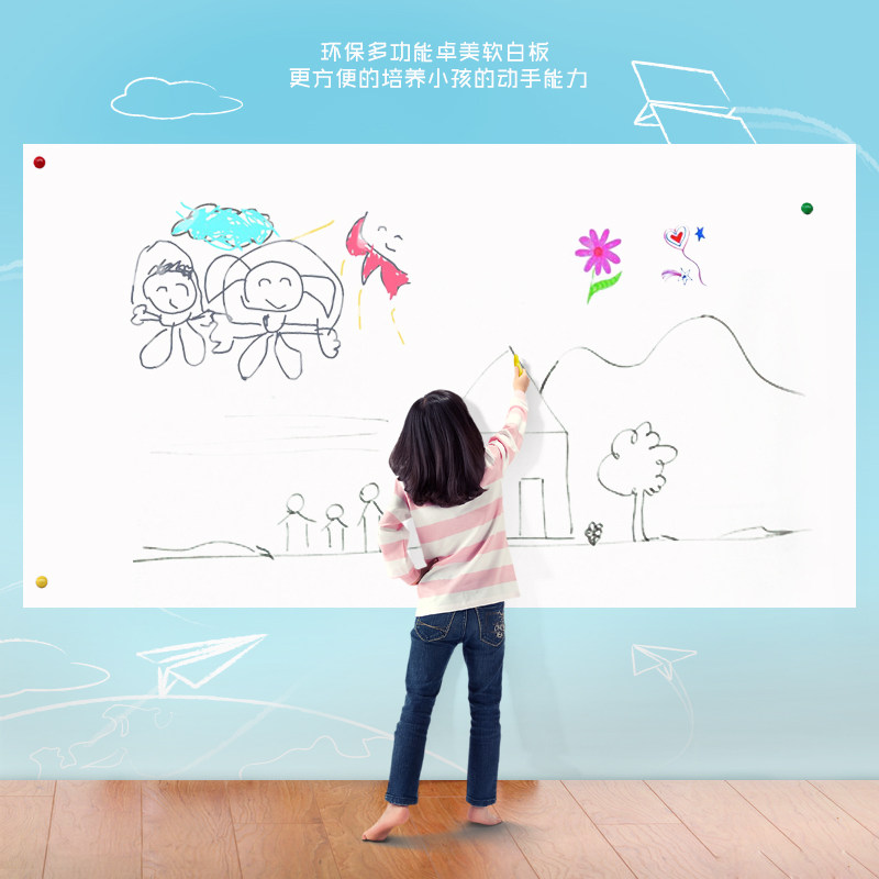 [USD 10.58] Backgum Soft Whiteboard Blackboard Writing