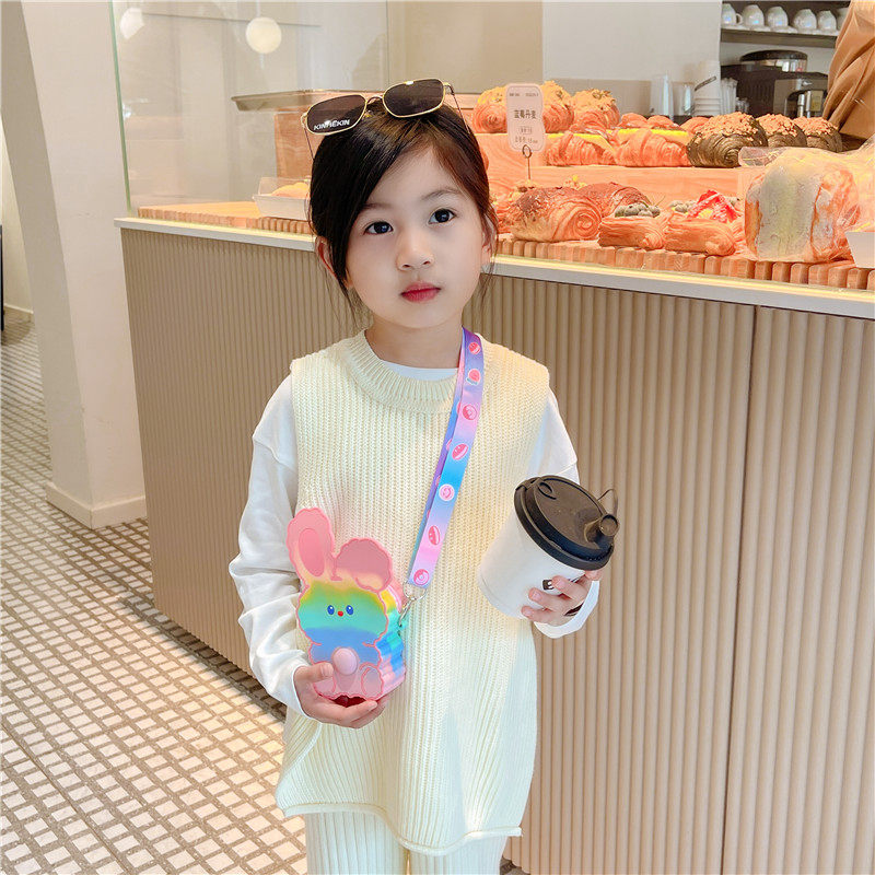 Super-Ocean Gas Little Girl Cutton Cartoon Slipple Silicone Gel Tour Changbaby Baby Fashion Princess Gift Bag