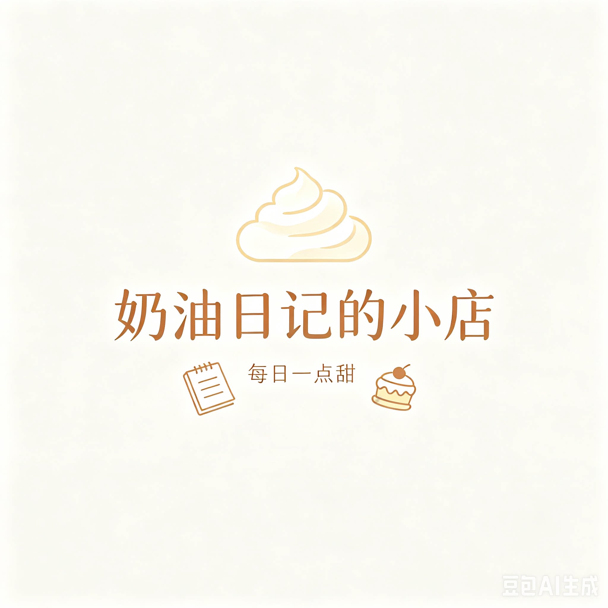 奶油日记的小店的LOGO