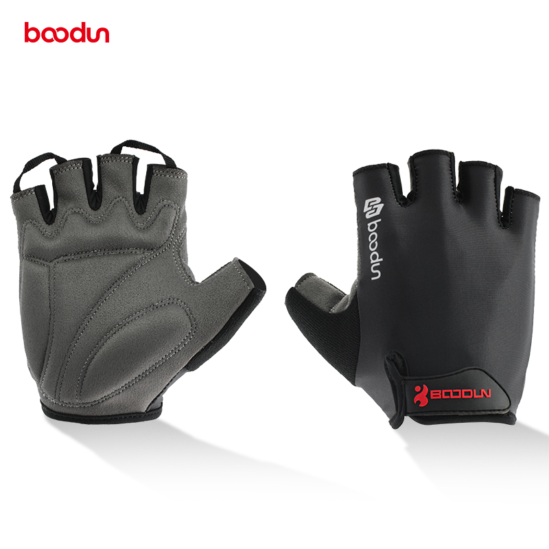 boodun hard pull anti-cocoon sports fitness gloves half finger male dumbbells instruments training to roll iron anti-slip and pushdown gloves