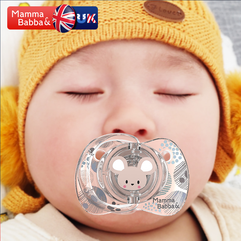 Pacifier super soft baby anti-flatulence baby sleeping device of sleep-safe simulated breast milk comfort sleep artifact for newborns