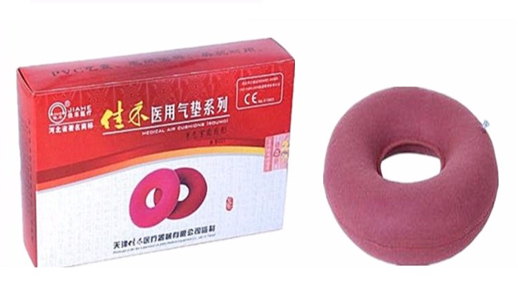 áp lực ngăn chặn inflatable đệm vòng già xe lăn ghế đệm lòng biển lở loét hông tròn inflatable nệm đệm - Ghế đệm / đệm Sofa nệm ngồi