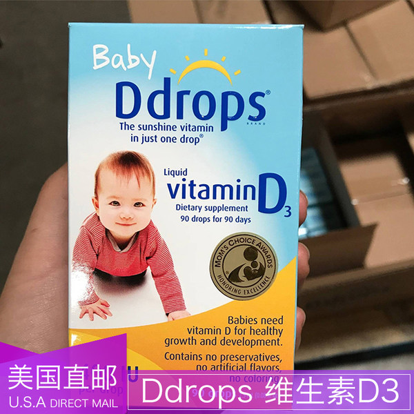 United States Baby Ddrops Infant Vitamin D3 Drops Infant