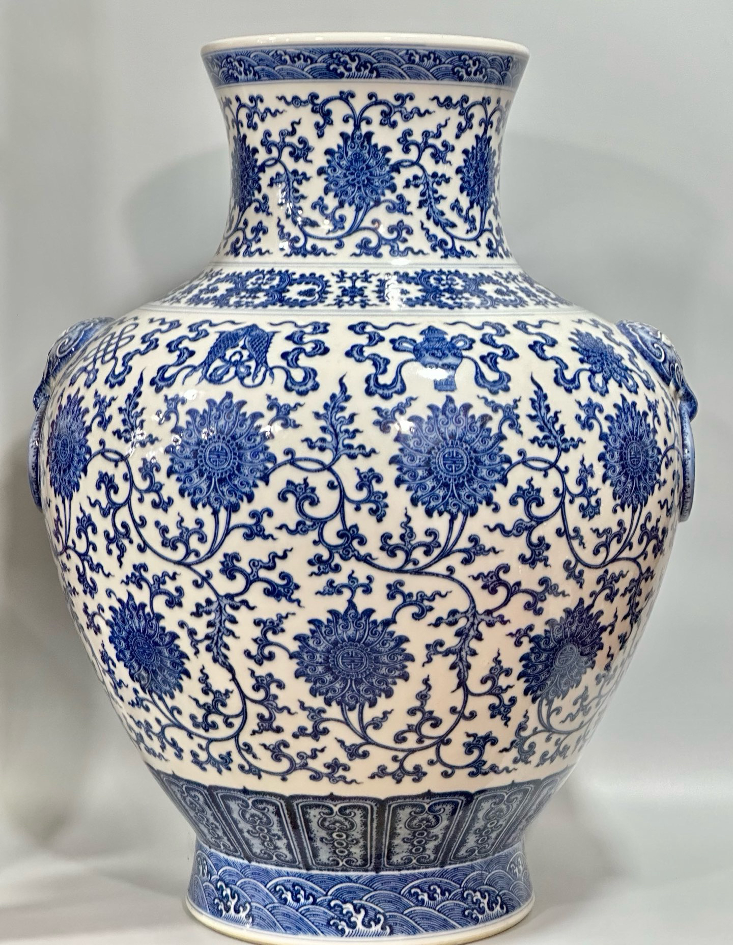 中国古玩　粉彩花瓶一対　乾隆年製　箱付き 中国古玩 粉彩花瓶一対 乾隆年製 箱付き 美術品・アンティーク