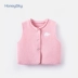 Honeysky vest bé xuân và mùa thu bé dệt vest vai trẻ em cotton len mặc vest đan - Áo ghi lê quần áo trẻ em Áo ghi lê