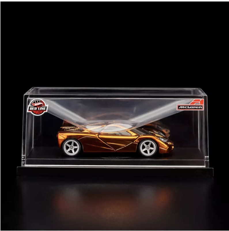 Hot Wheels Rlc Mclaren F1 Electroplated Orange Hot Wheels Rlc Mclaren F1 Electroplated Orange