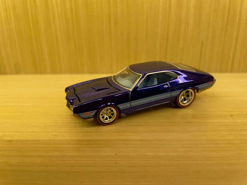 Hot Wheels Rlc Turin Blue Ford Gran Torino Rlc