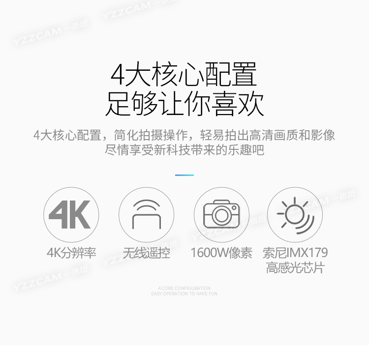 Camera thể thao 4K điều khiển từ xa ống thở mini camera chống nước HD WiFi mũ bảo hiểm du lịch kỹ thuật số DV - Máy quay video kỹ thuật số máy quay gopro hero 7