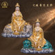 Bronze raised sword Manjushri Puxian Bodhisattva Chinese style living room home