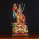 The great master with a burnt face, the great master with a flame mouth, the ghost king, the great master, the great master, the great master Wang Yulin, the great god Pudu Gong Buddha statue.