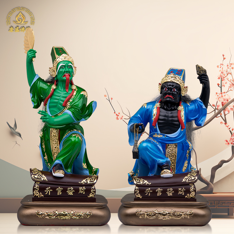 Statues of the Seven Elders and Eight Elders, Grandfather and Uncle, Standing in a Coffin, Black and White, No Ordinary Mortals, Statues for Wealth and Prosperity, Resin, Desktop Ornaments Statues of the Seven Elders and Eight Elders, Grandfather and Uncle, Standing in a Coffin, Black and White, No Ordinary Mortals, Statues for Wealth and Prosperity, Resin, Desktop Ornaments