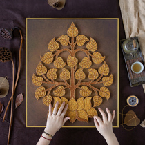 String silk painting creative diy handmade gift for elders nail painting winding painting Chinese Zen decorative painting