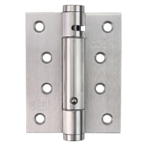 Stainless steel spring positioning swing hinge automatic closing household invisible door buffer return device door closer hinge