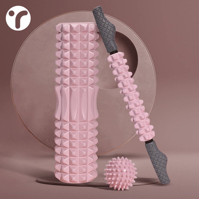 Foam shaft Muscle Relaxator Slim Leg Roller Stick Yoga Column Fitness Slim Calf Mace Langya Massage Equipment