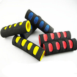 Children's bicycle sponge handle cover soft non-slip folding handlebar cover mountain bike shock-absorbing handlebar