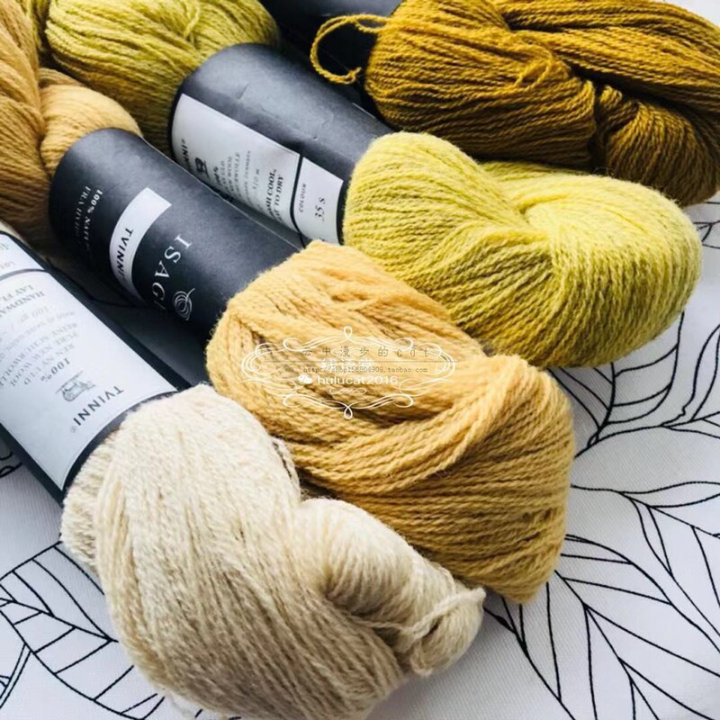 【Xianyutang】Danish Imported Isager Tvinni Tweed 100% Wool Yarn