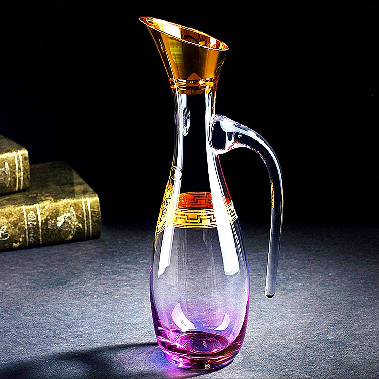 Khuyến mãi hạn chế Pha lê decanter decanter ly rượu thủy tinh rót rượu - Rượu vang