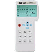 Taiwan TES-1384 four-channel temperature recorder 4-channel temperature inspection instrument USB furnace temperature tester