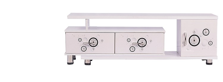 Tủ phòng khách Châu Âu tủ TV kết hợp hiện đại nhỏ gọn telescopic gỗ gụ đặt tủ bàn cà phê đồ nội thất khác tủ