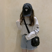 Odell 100 hitch base with black letter white long sleeve loose T-shirt W