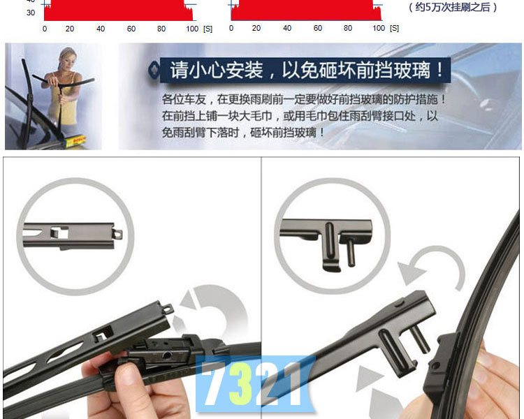 Cần gạt nước nguyên bản của hãng xe hơi Santana mới Touran Langyi mới Bora Sagitar Magotan Tiguan lĩnh vực gạt nước không xương cần gạt nước ô tô