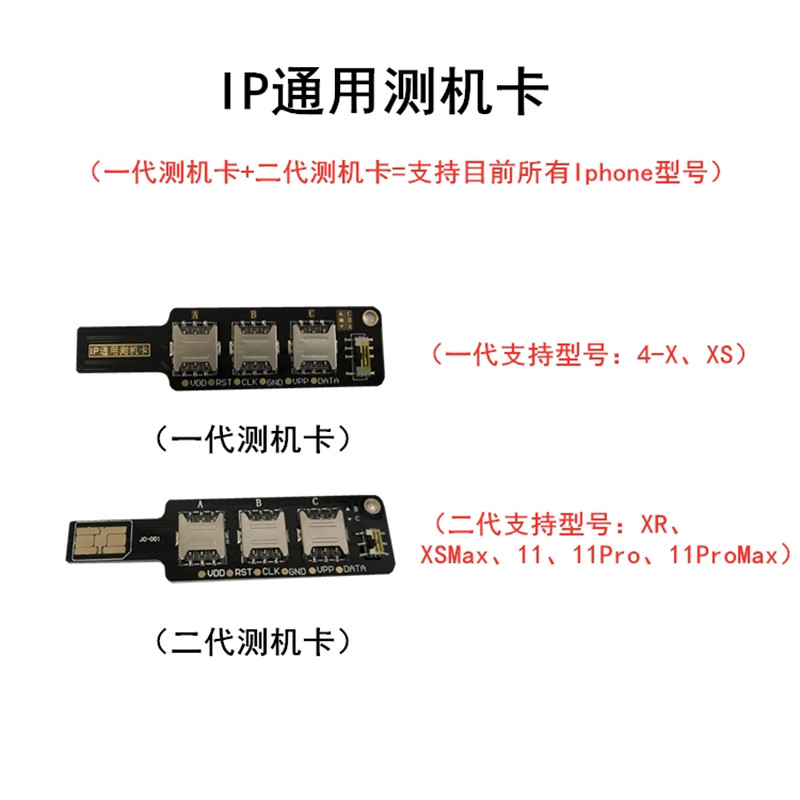 IP General Motors Card Applicable to Apple Mobile Phone Repair Free of Card Mobile Unicom Telecom Signal Test