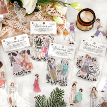 Infeel me and Sticker Pack Prefer Your Illustration Vitality Girl Life Daily Hand Decoration Paste