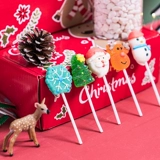 Рождественская сумка конфеты Lollipop Online Celebrity Creative Santa Claus Claundee сок смешанный -насыщенная массовая полная коробка