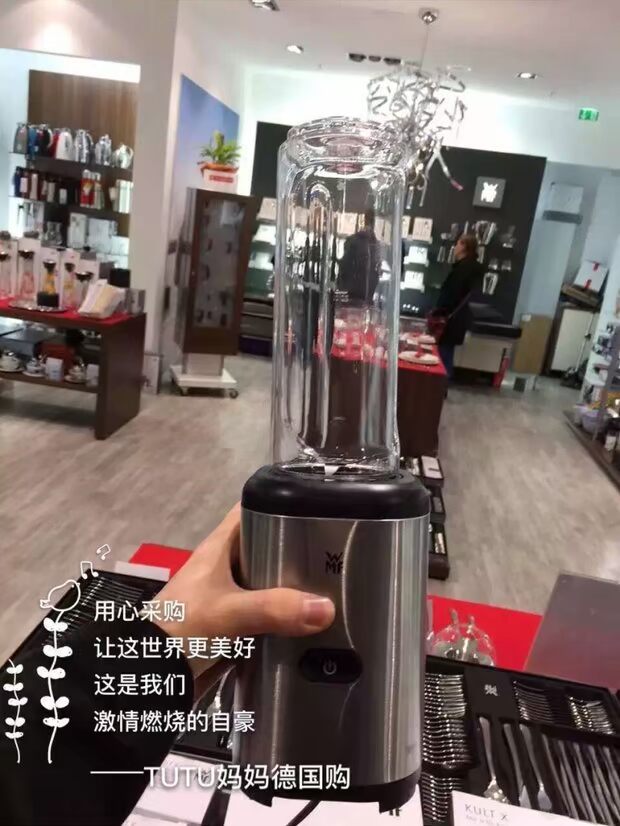 may xay da nang WMF 0416300011 Máy ép trái cây Futengbao Đức / máy hỏng / máy ép trái cây MIX & GO cầm tay máy xay cầm tay braun