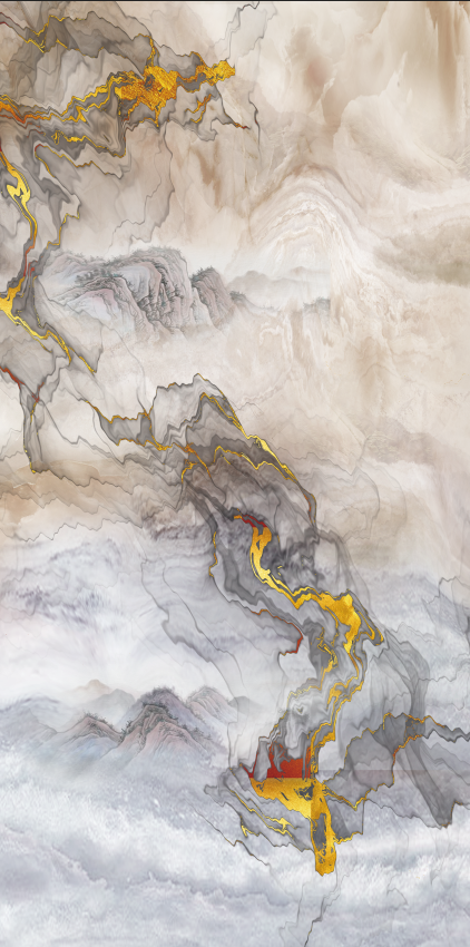 现代简约金色大理