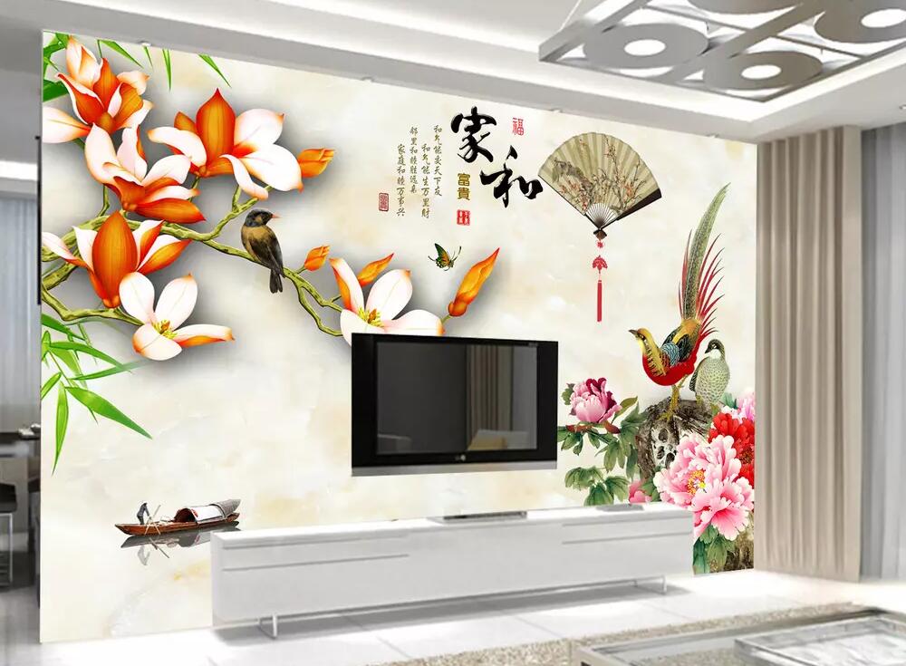 新中式中国风花鸟