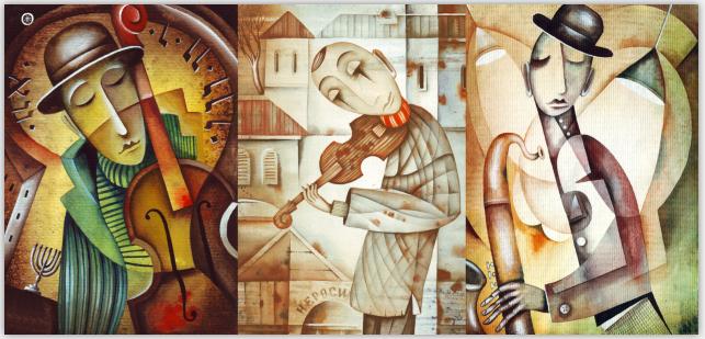 个性抽象人物肖像