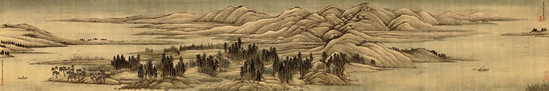 背景墙新中式复古