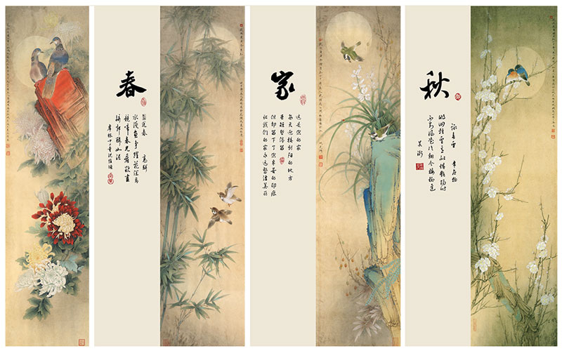 新中式复古春秋家