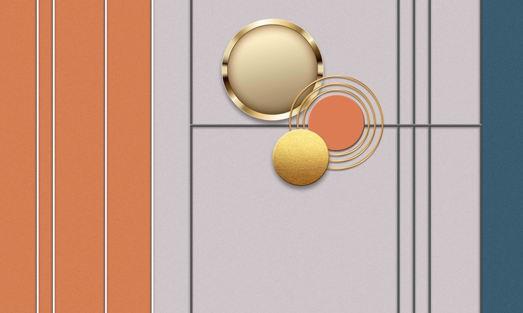 现代轻奢格栅背景