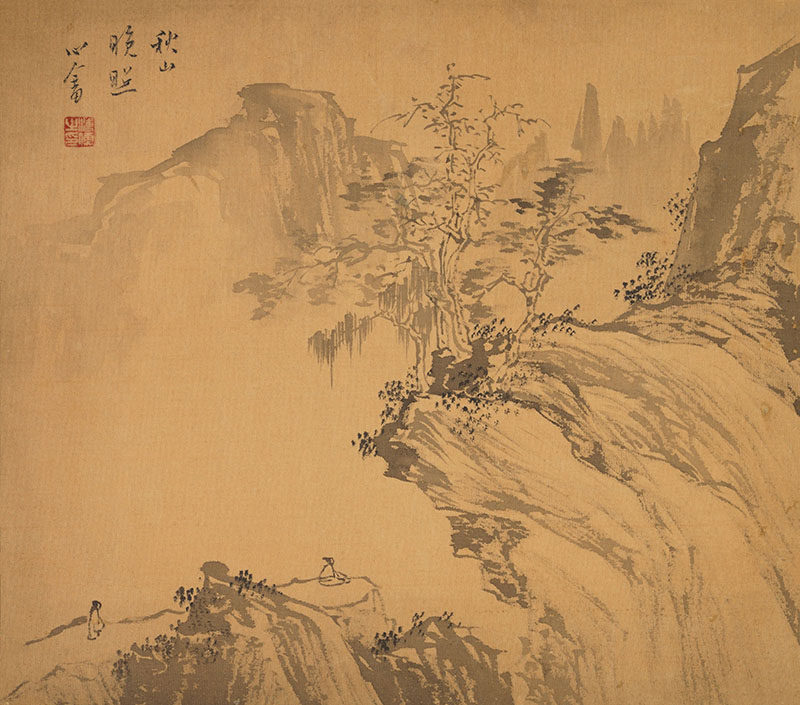 新中式玄关背景墙