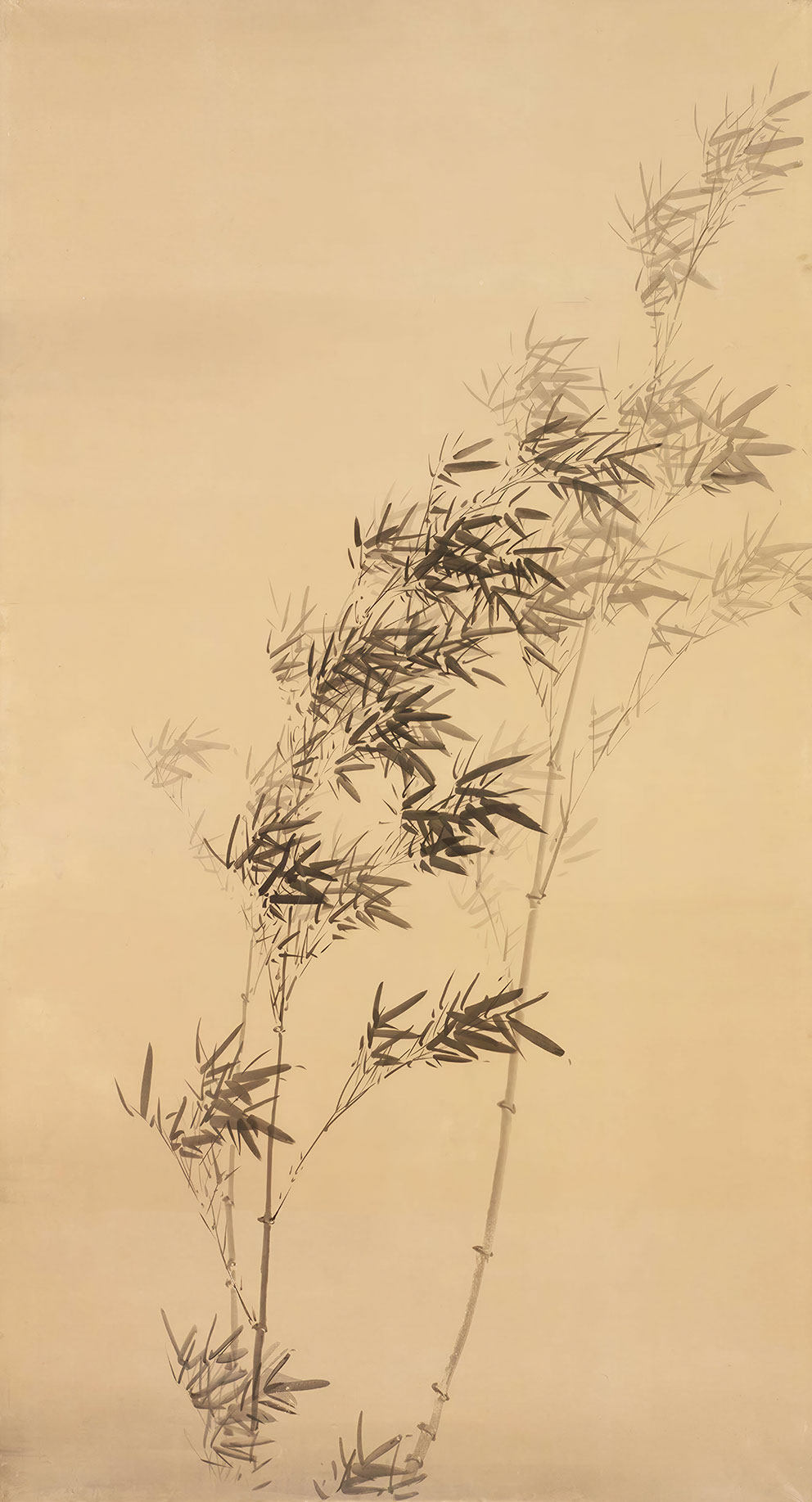 新中式玄关水墨竹