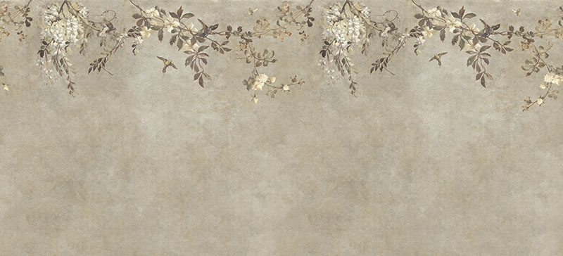 现代简约背景墙田