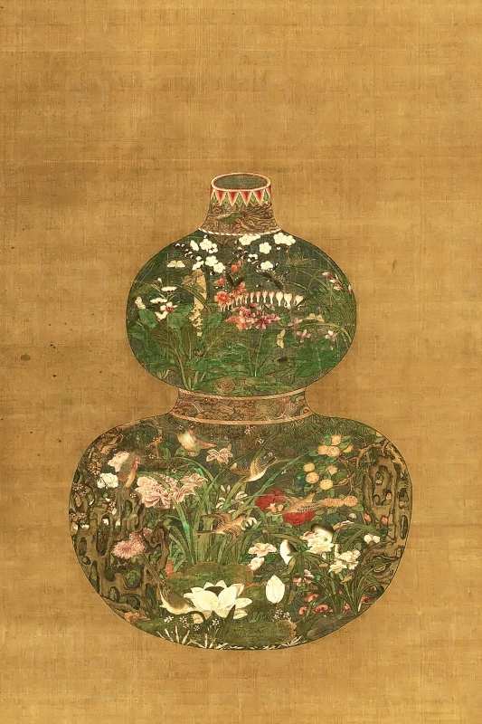 玄关复古国画名画