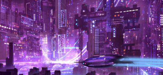 赛博朋克风 科技