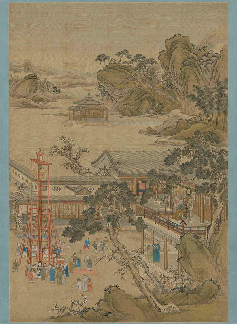 新中式古画名画玄