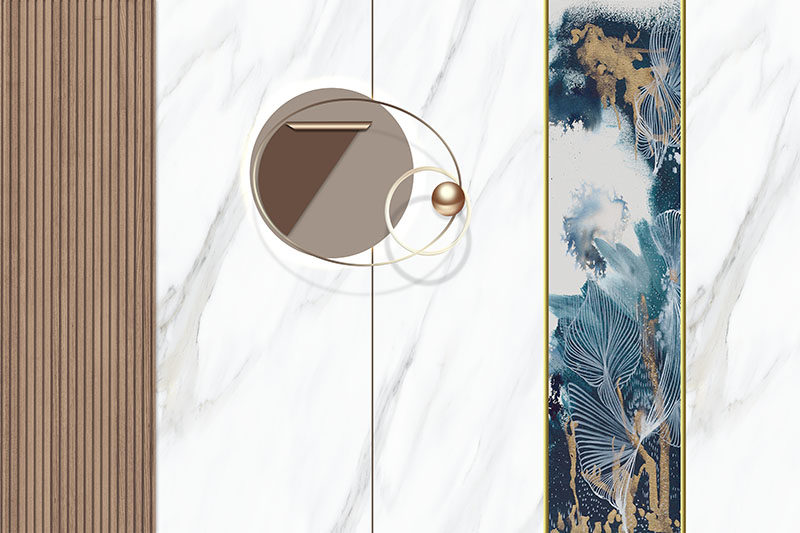 背景墙现代简约格