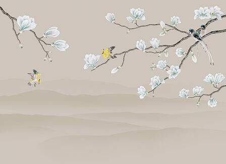 鸟语花香 手绘工