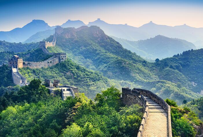 万里长城风景装饰