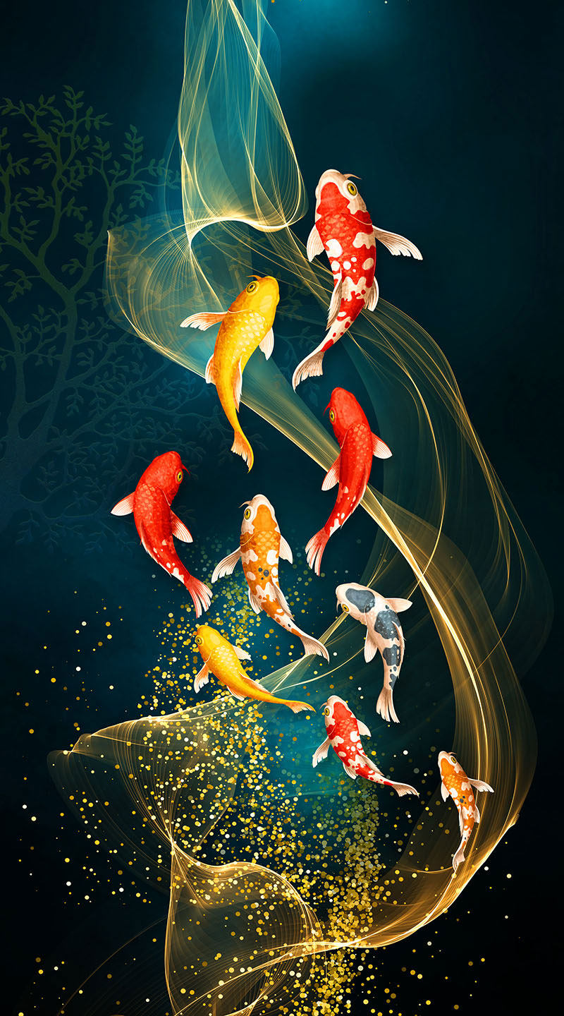 背景墙现代简约九