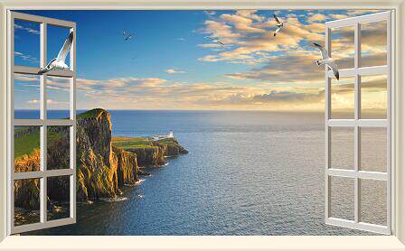 窗外高清温馨阳光